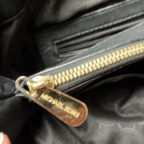 MK MICHAEL KORS Susannah black leather quilted tote - Picture 5 of 6